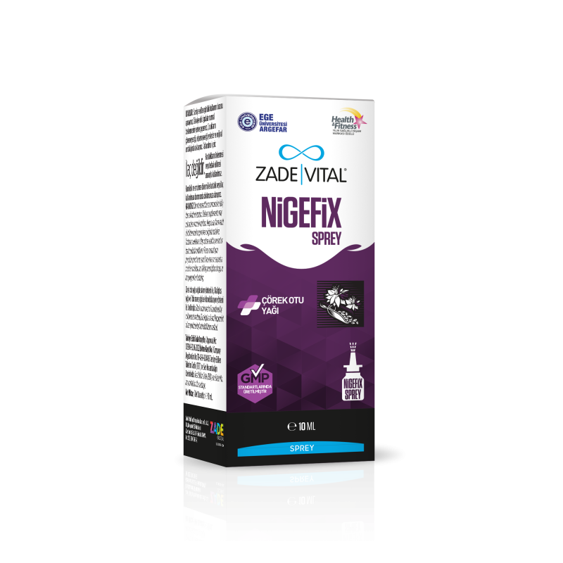 Zade Vital Nigefix Nazal Sprey 10 ml