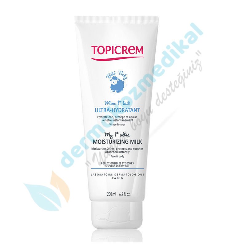 Topicrem Ultra-Hydratant Moisturizing Milk 200ml