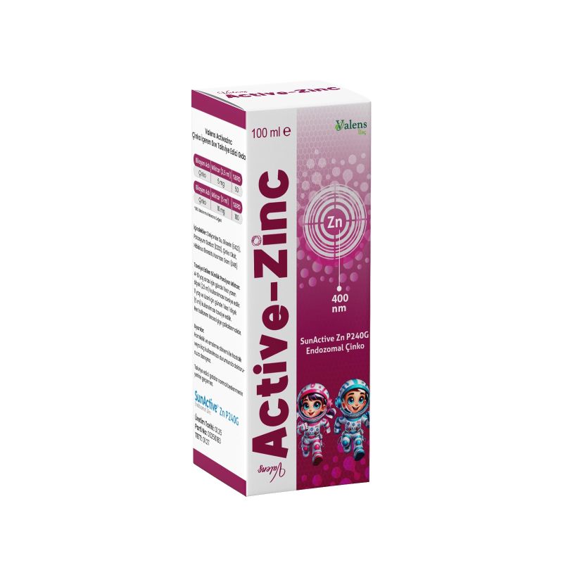 Valens Active Zinc 100ml Şurup