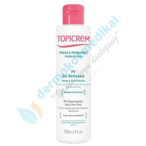 Topicrem PV Cleansing Gel Body Hair 200ml