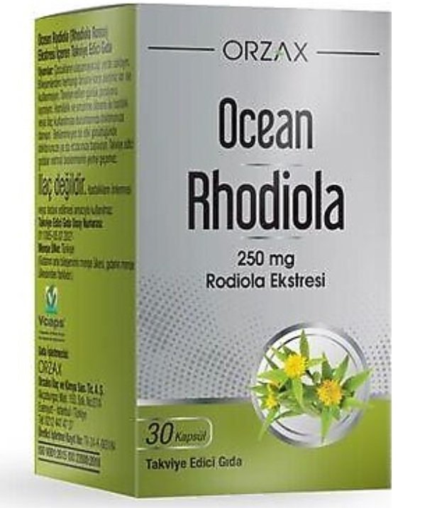 Ocean Rhodiola 250 mg 30 Kapsül