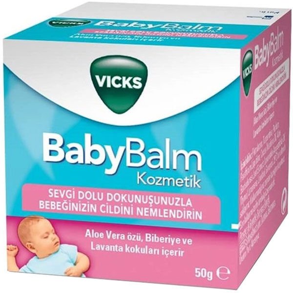Vicks BabyRub Bebekler için Nemlendirici 50gr