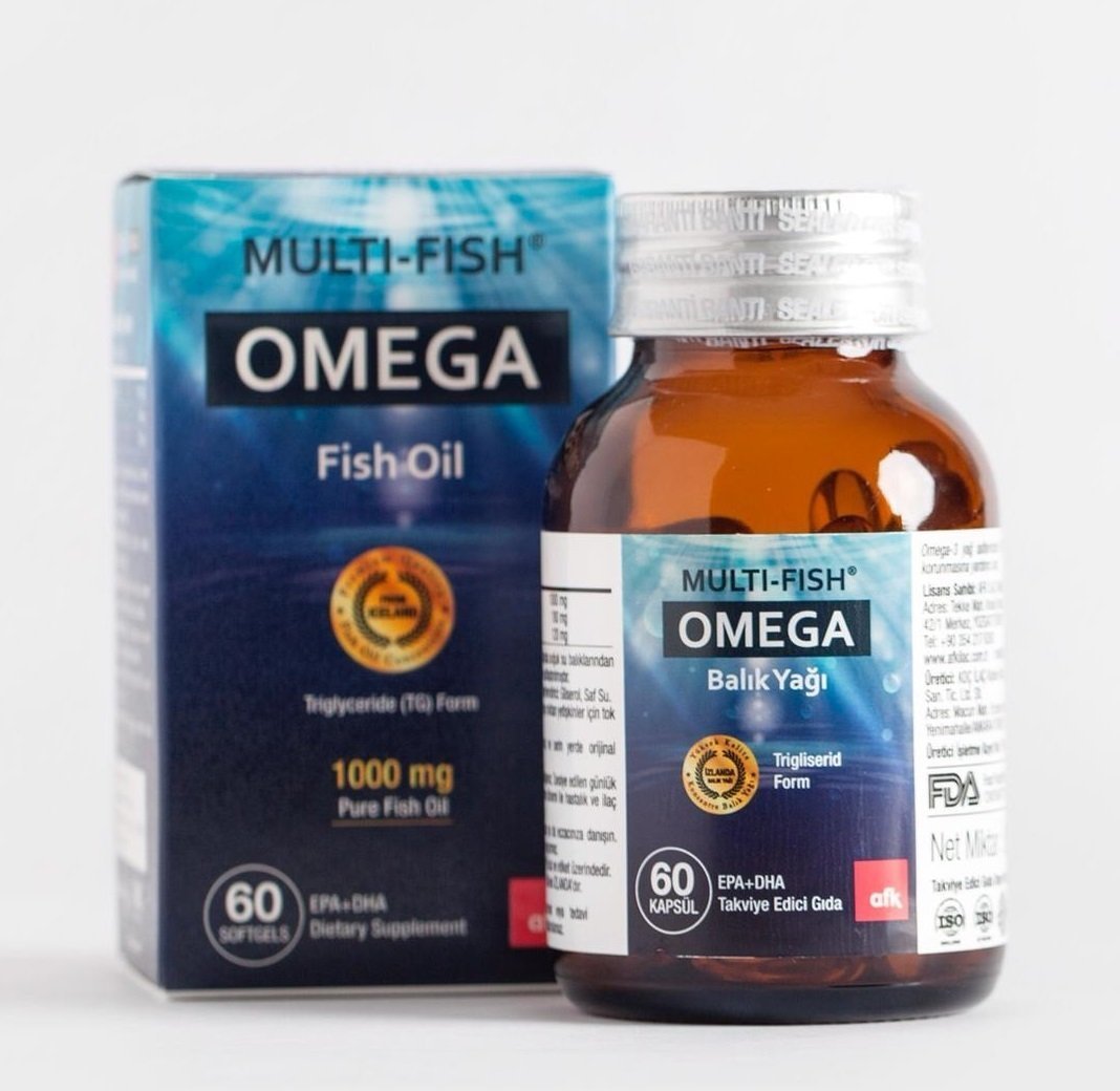 Multifish Omega 60 Kapsül