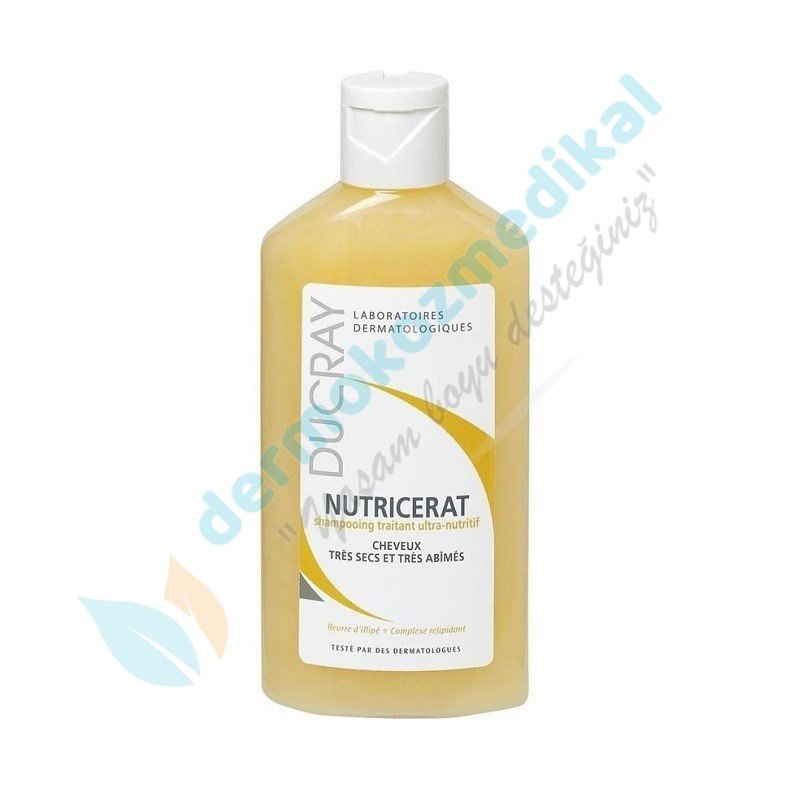Ducray Nutricerat Şampuan 200 ml ( Kuru , Çok Kuru ve Yıpranmış Saçlar için Bakım Şampuanı )