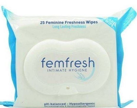 Femfresh Dış Genital Bölge İslak Mendili 25 adet