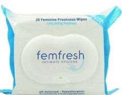 Femfresh Dış Genital Bölge İslak Mendili 25 adet