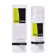 Capicade Yağlı Ciltler için Jel Krem 50 ml