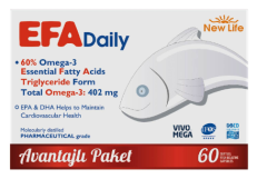 New Life Efa Daily 60 Kapsül Avantajlı Paket