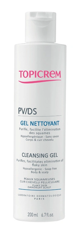 Topicrem PV Cleansing Gel Body Hair 200ml
