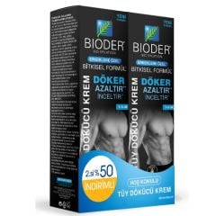 Bioder Erkeklere Özel Tüy Dökücü Krem Seti