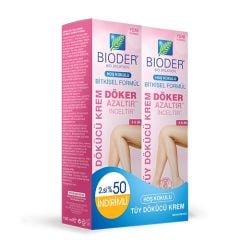 Bioder Bitkisel Formül Tüy Dökücü Krem 100 + 100 ml