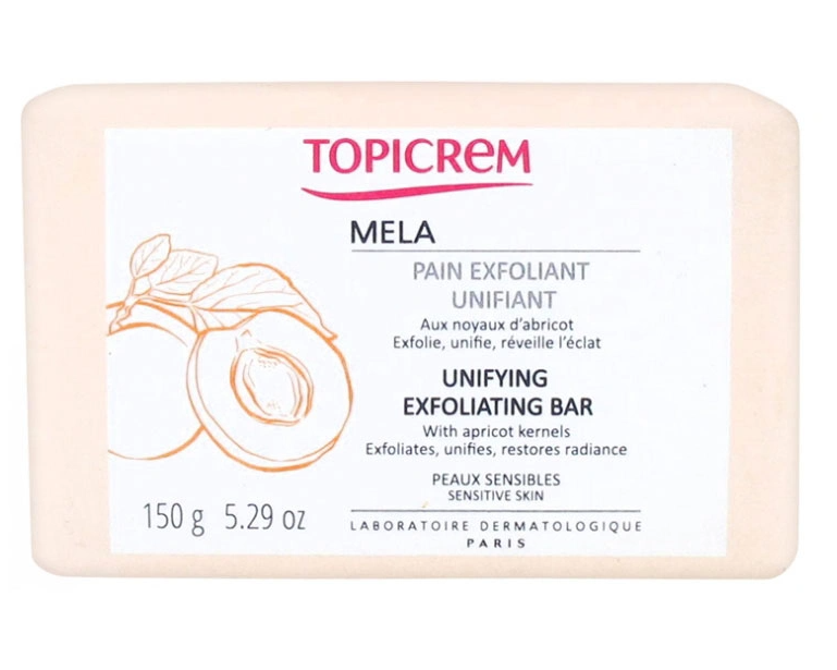 Topicrem Mela Kayısı Çekirdeği Özlü Birleştirici Peeling Bar 150 gr