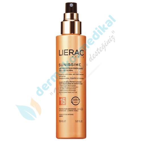 Lierac Sunissime Energizing Protective Milk Spf15 150ml