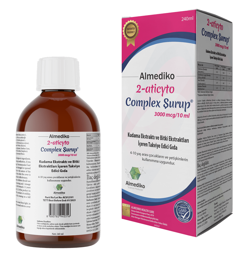 Almediko 2-Aticyto Complex 3000mcg Şurup 240 ml