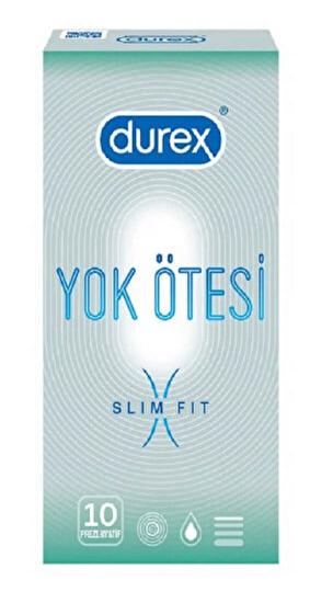 Durex Kondom Yok Ötesi Slim Fit 10'lu