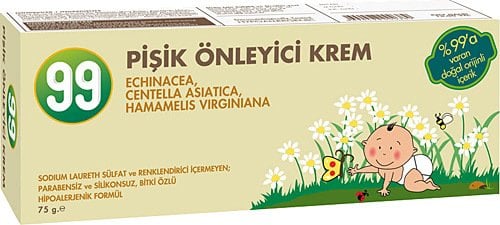 99 Bebek Pişik Bakım Kremi 75gr