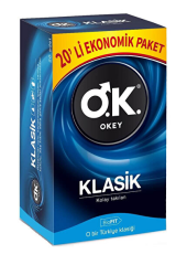 Okey Klasik Prezervatif 20li