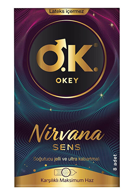 Okey Prezervatif Nirvana Sens 8'li