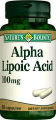 Nature's Bounty Alpha Lipoic Acid 100 mg 60 Kapsül