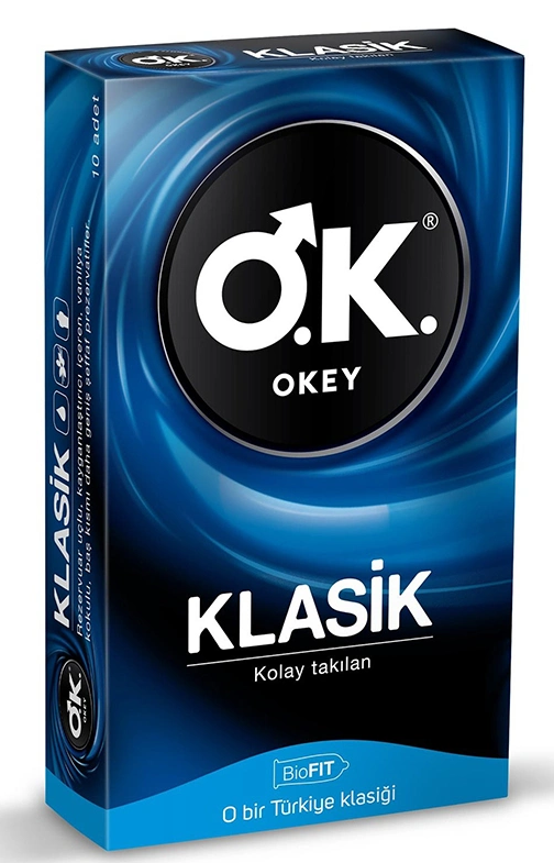 Okey Klasik Prezervatif 10 adet