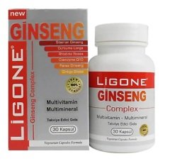 Ligone Ginseng Complex Vejetaryen 30 Kapsül
