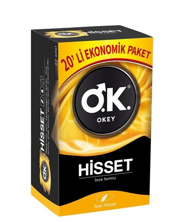 Okey Hisset Prezervatif 20 adet