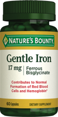 Nature's Bounty Gentle Iron 17 MG 60 kapsül