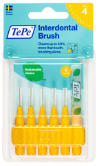 Tepe Arayüz Fırçası Blister 0.7 mm Sarı 6'lı