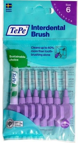 Tepe 1.1 mm Mor AraYüz Fırçaları 8 Li