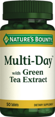 Nature's Bounty Multi-Day With Green Tea Extract 50 Tablet