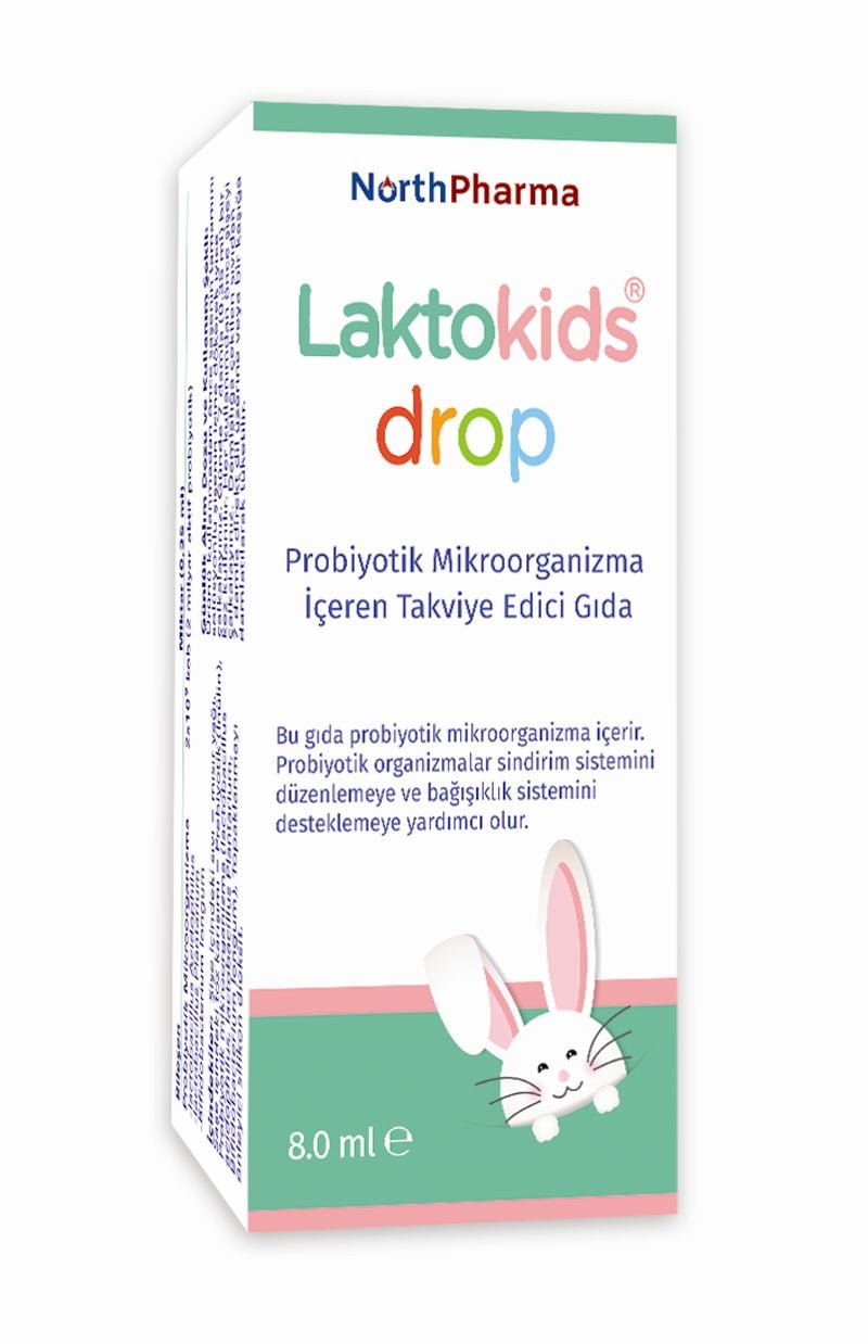 Laktokids Drop 8 ml Damla