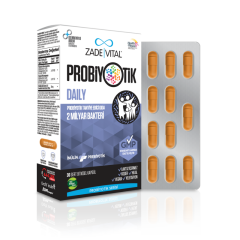 Zade Vital Probiyotik Daily 30 Bitkisel Kapsül