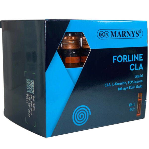 Marnys Forline CLA Likit 10 ml x 20 Flakon