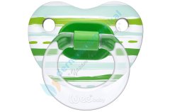 Wee Baby Şeffaf Desenli Damaklı Emzik 0-6 Ay