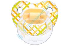 Wee Baby Şeffaf Desenli Damaklı Emzik 0-6 Ay