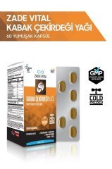 Zade Vital Kabak Çekirdeği Yağı Blister 60 Bitkisel Kapsül