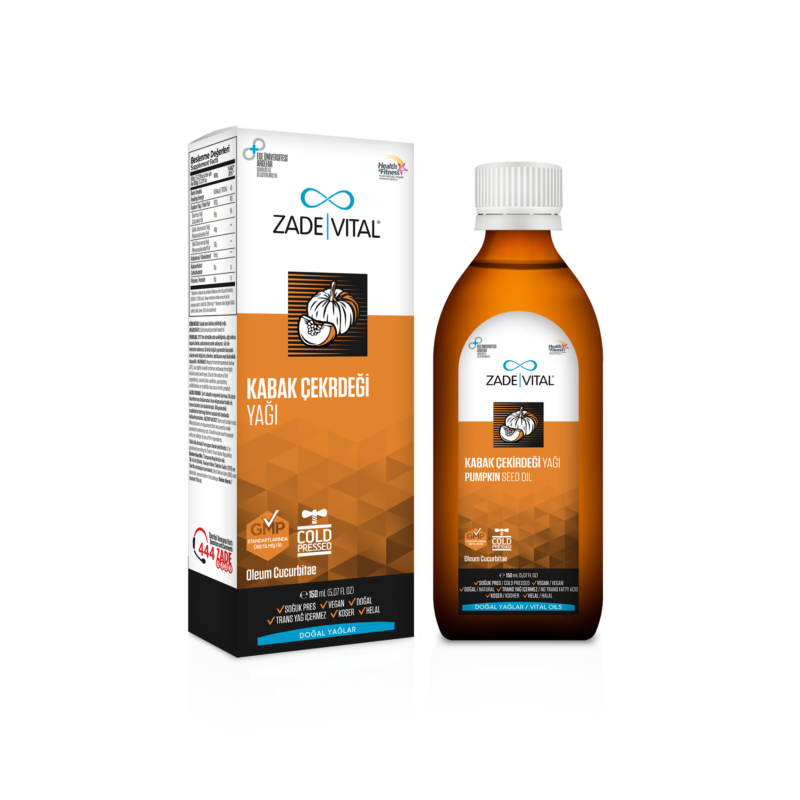 Zade Vital Kabak Çekirdeği Yağı 150 ml