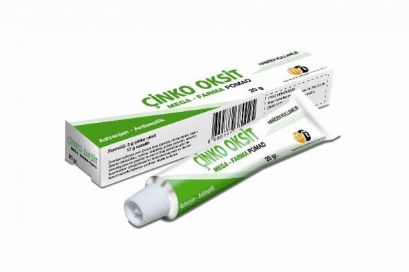 Mega Farma Çinko Oksit Pomad 20gr
