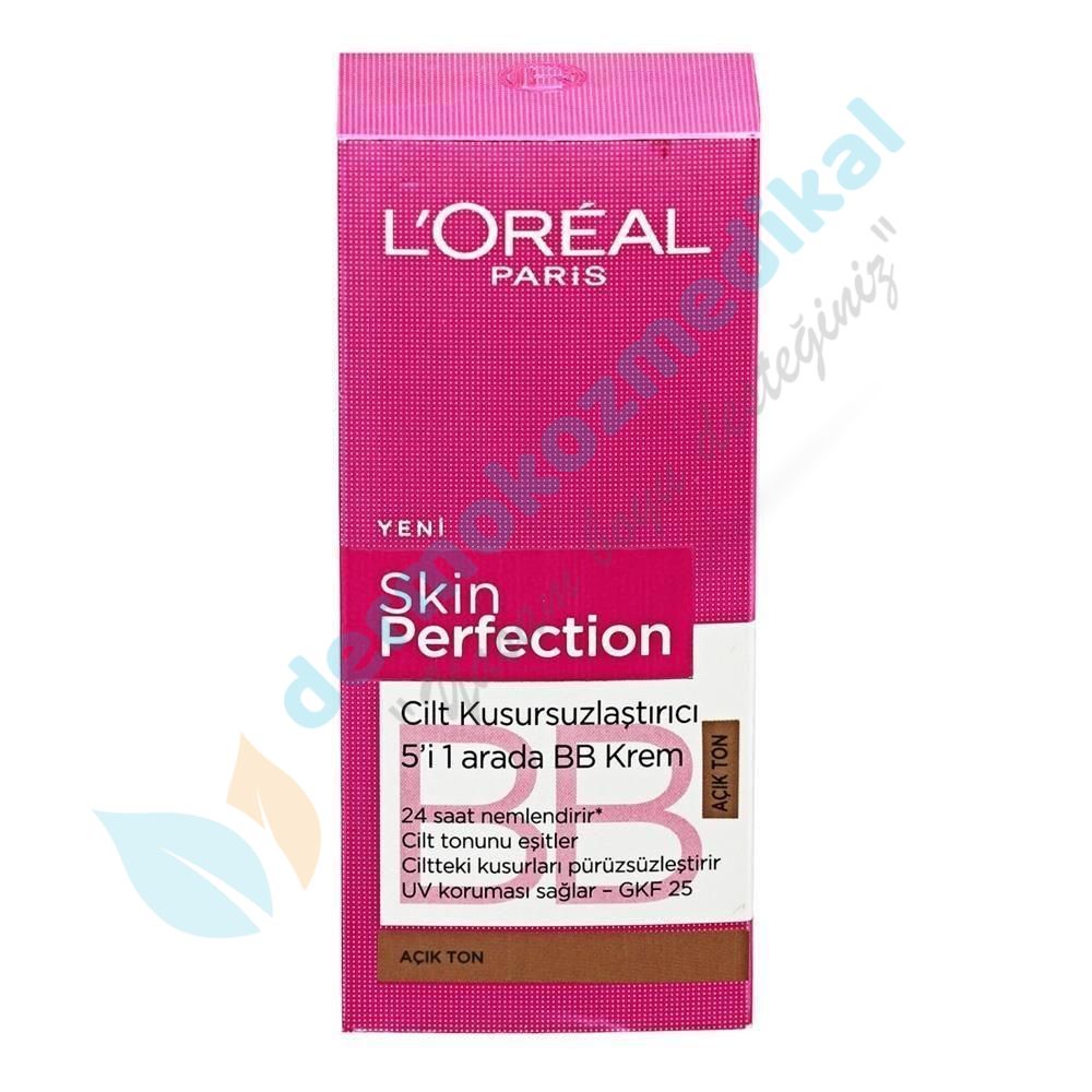 Loreal Paris Skin Perfection Cilt Kusursuzlaştırıcı 5'i 1 Arada BB Krem Orta Ton