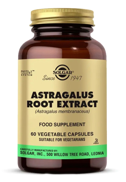 Solgar Astragalus Root Extract 60 Bitkisel Kapsül