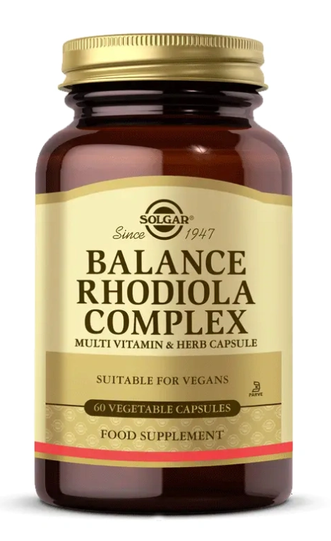 Solgar Balance Rhodiola Complex 60 Kapsül