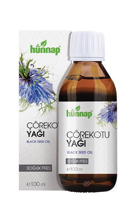 Hünnap Çörekotu Yağı 100ml Soğuk Pres