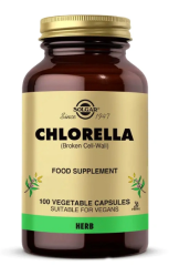 Solgar Chlorella 100 Kapsül Vitamin