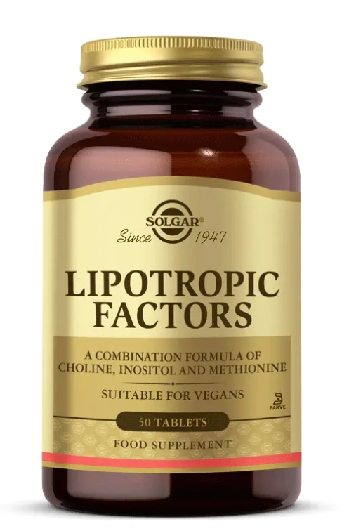 Solgar Lipotropic Factors 50 Tablet Vitamin