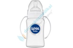 Wee Baby Kulplu Geniş Ağızlı PP Biberon Antikolik 250 ml