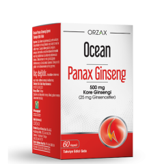 Orzax Panax Ginseng 60 Kapsül