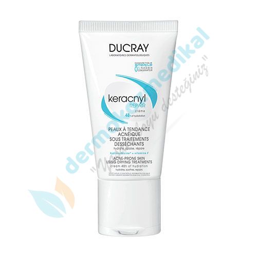 Ducray Keracnyl Repair Cream 50ml (İsotretinoin tedavilerine destek onarıcı bakım kremi)