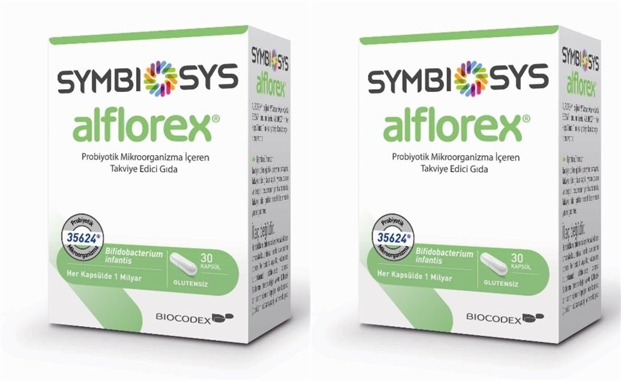 Symbiosys Alflorex 2'li 30 Kapsül