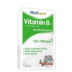 Wellcare Vitamin B12 Sprey 500 Mcg 5 Ml