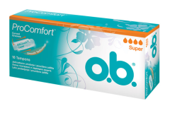 O.B. Pro Comfort Süper Tampon 16 Adet